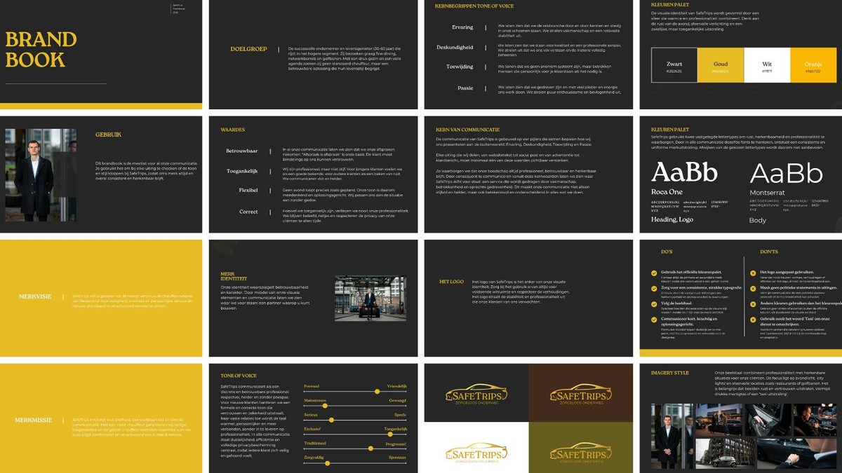 SafeTrips brandbook